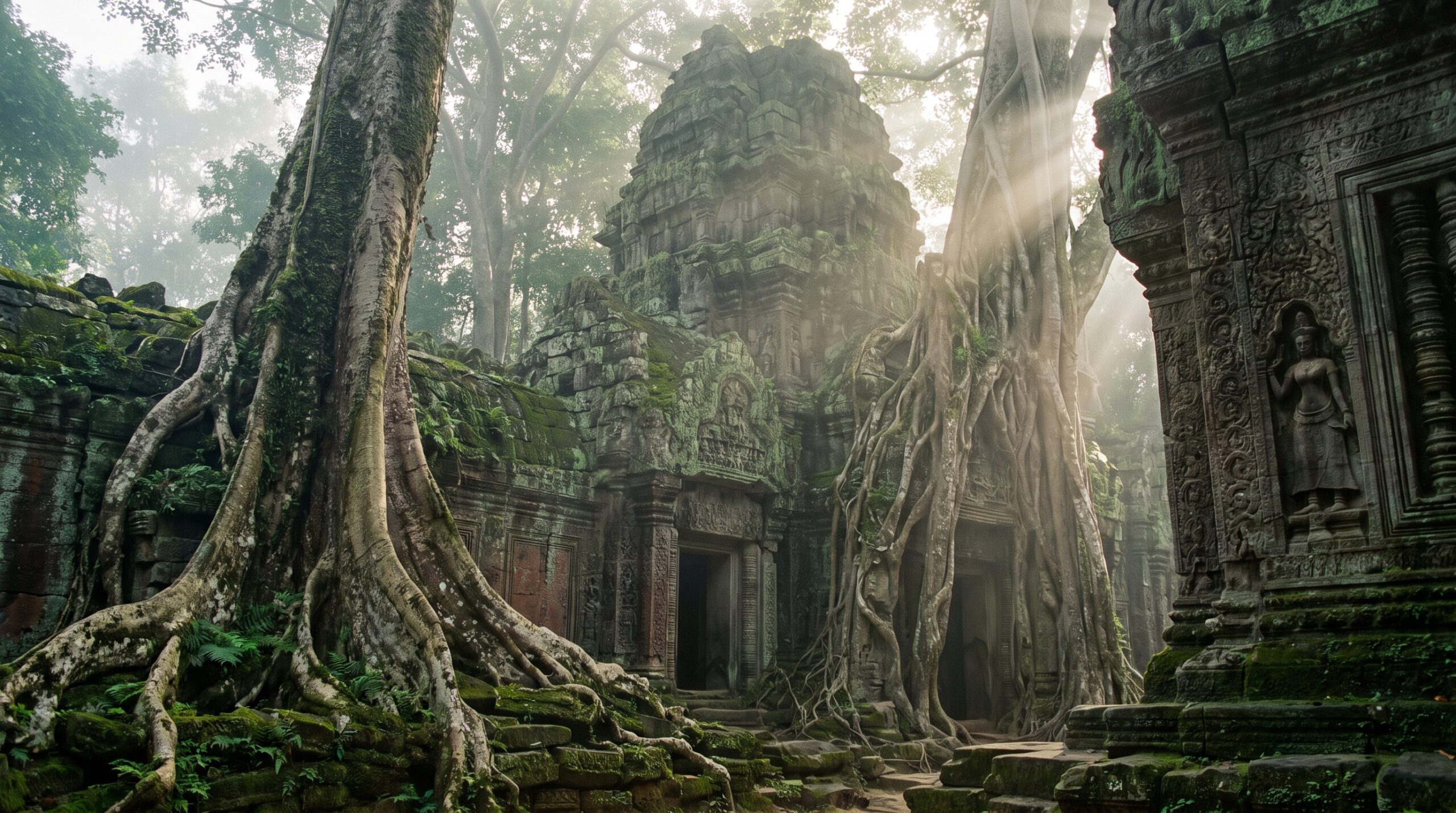 Ancient Khmer Temple Wallpaper